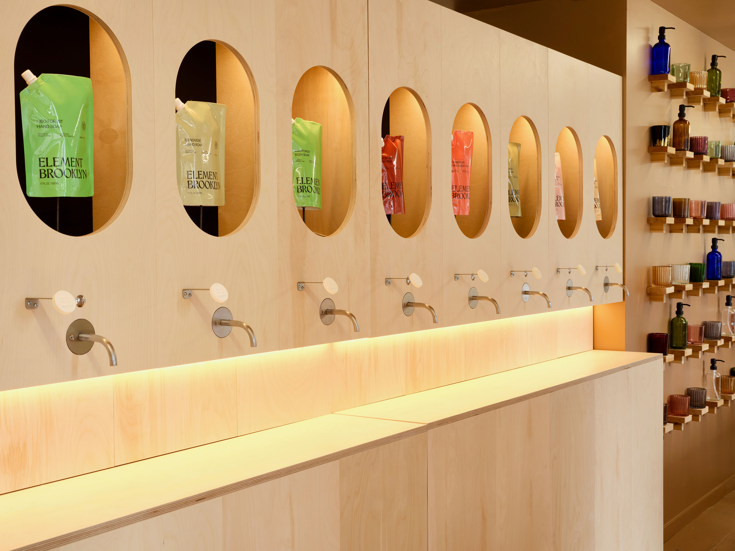 The Refillery — ten soap fragrances on tap