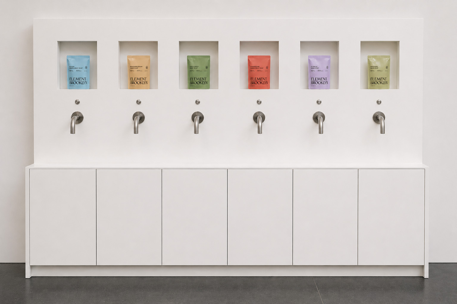 The Refillery — ten soap fragrances on tap